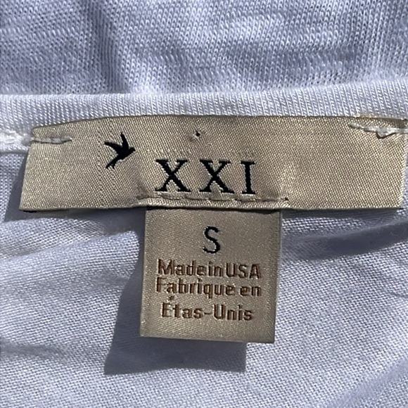 Vintage 2001 XXI babydoll cotton top S - Picture 5 of 8